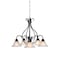 Maxim Lighting Pacific 5-Light 26.75" Wide Kentucky Bronze Chandelier 2657MRKB - alternate 2